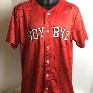 Flosstradamus Jersey Hdy Byz Button Up Shirt